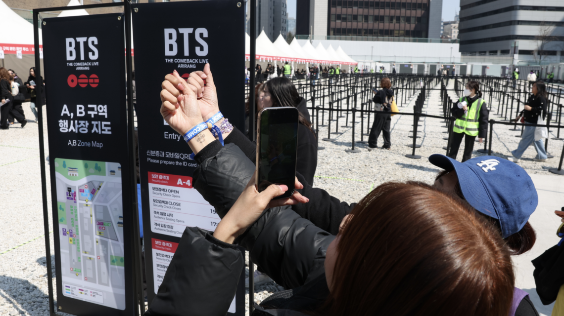BIGHIT MUSIC geht weiterhin rechtlich gegen Posts vor, die die Rechte der Mitglieder verletzen. Bild: ee Jeong Woo / Ministry of Culture, Sports and Tourism, Republic of Korea