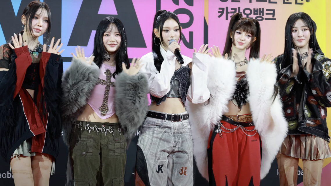 NewJeans bei den Melon Music Awards 2023. „Hype Boy“ wurde inzwischen mehr als 800 Millionen Mal auf Spotify gestreamt.